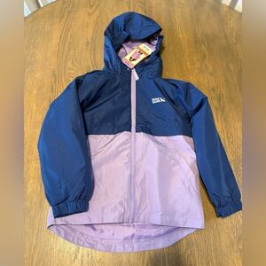 Eddie Bauer Kids Jacket - Navy and Lavender